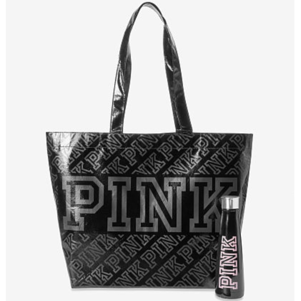 NWT VS PINK S'well Water Bottle + Tote Bag